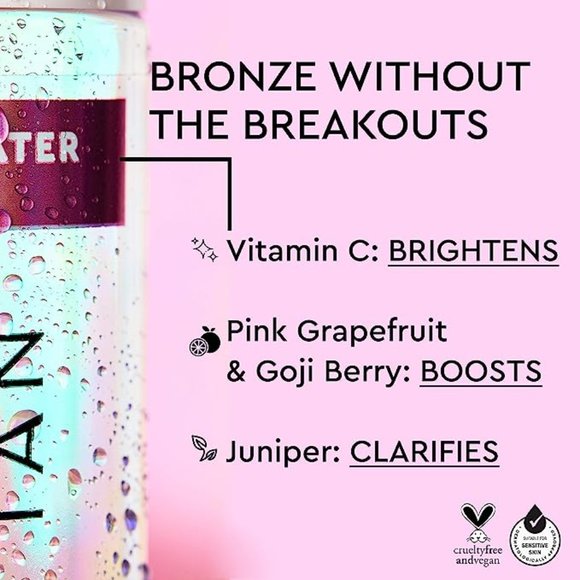 Tanologist BundleExpress Tan Water 6.76oz & Face and Body Drops 1.01oz in DARK - Picture 6 of 6